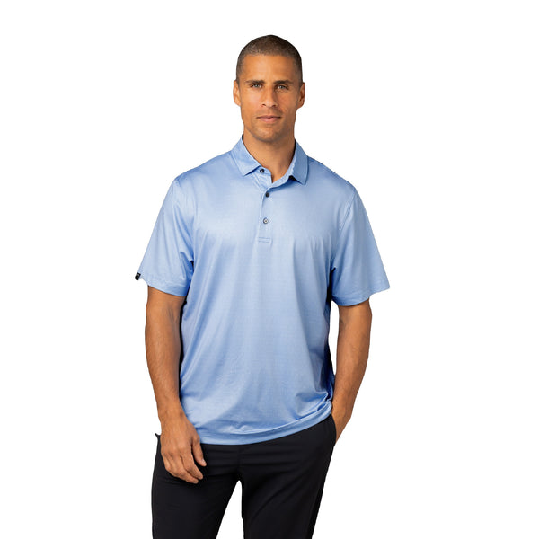 Men's Vacationer Printed Short Sleeve Polo