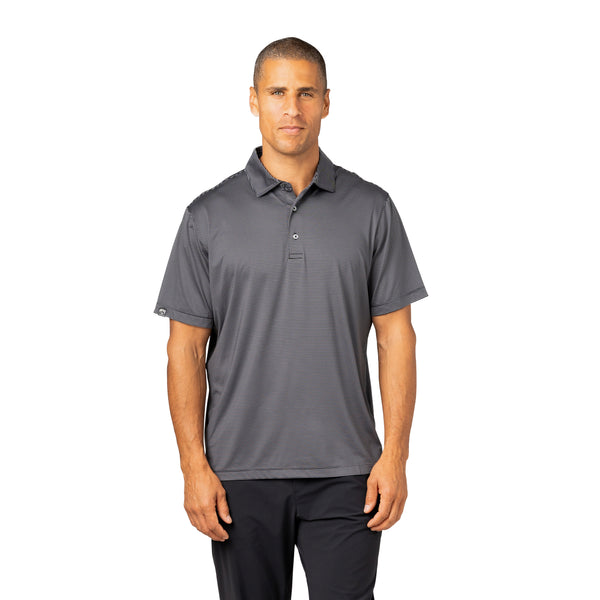 Men's Optimist II Microstripe Short Sleeve Polo