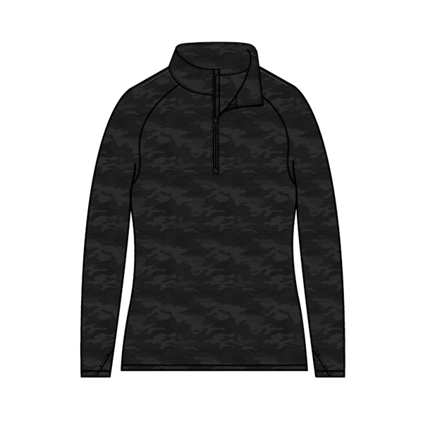 Women's Camo Pacesetter Super Soft Lightweight Quarter Zip - COMING SPRING 2027