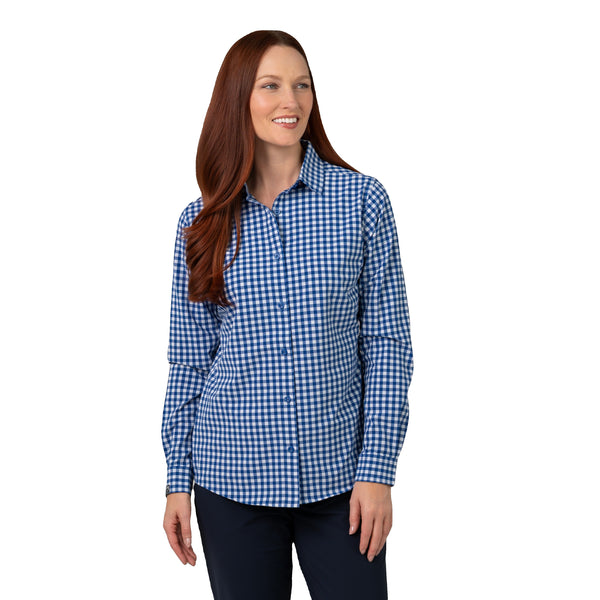 Women's Influencer 4-Way Stretch Gingham Woven Shirt