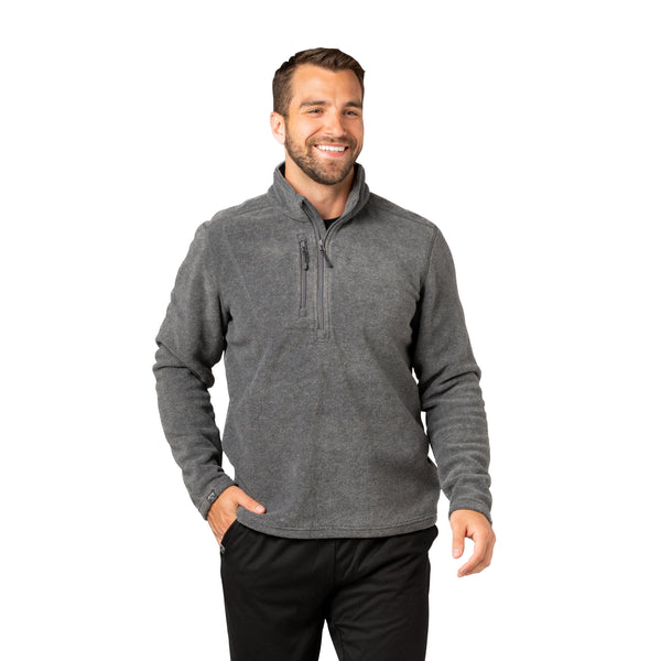 Men's Fireside Fleece Microfleece Quarter Zip