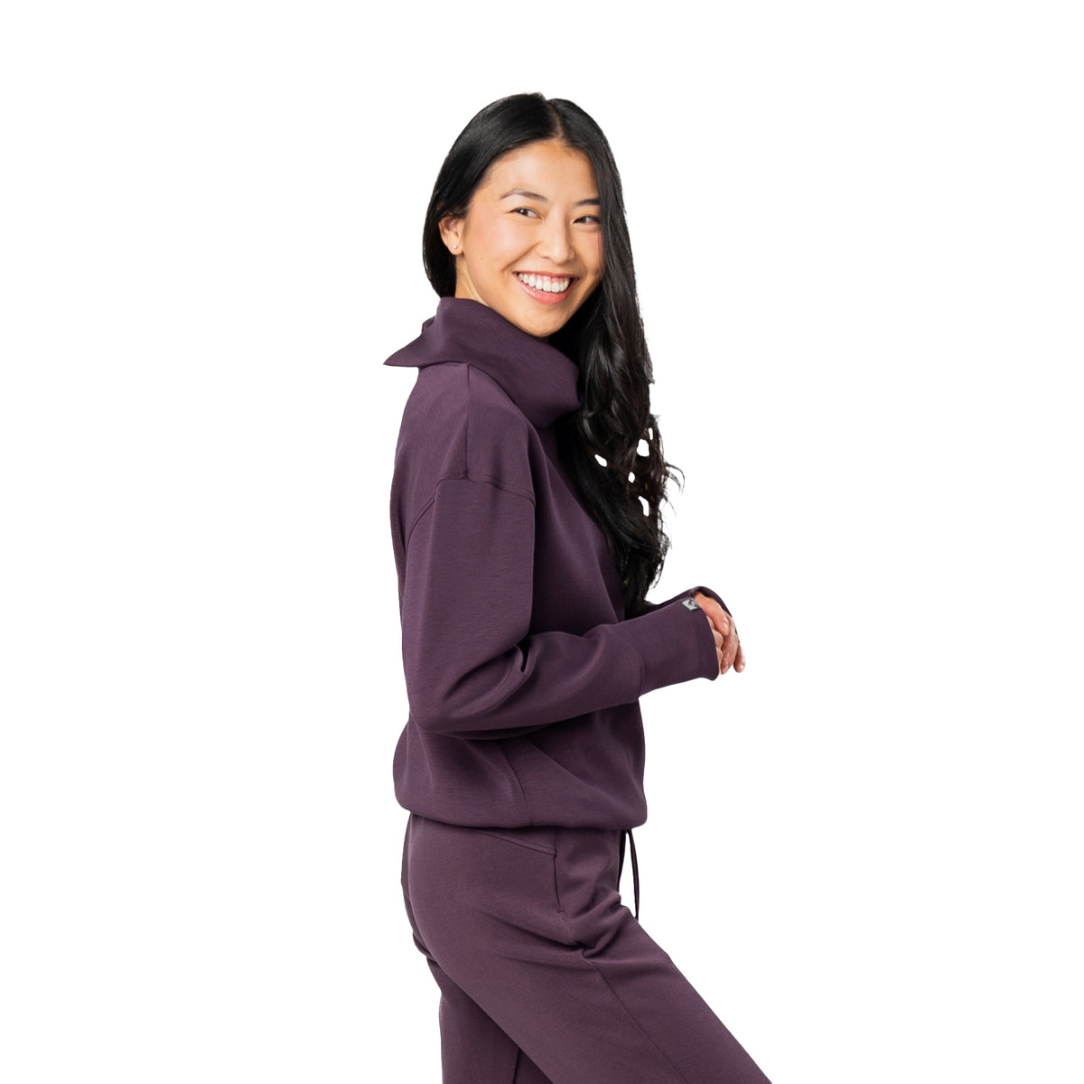 Deep Plum Purple
