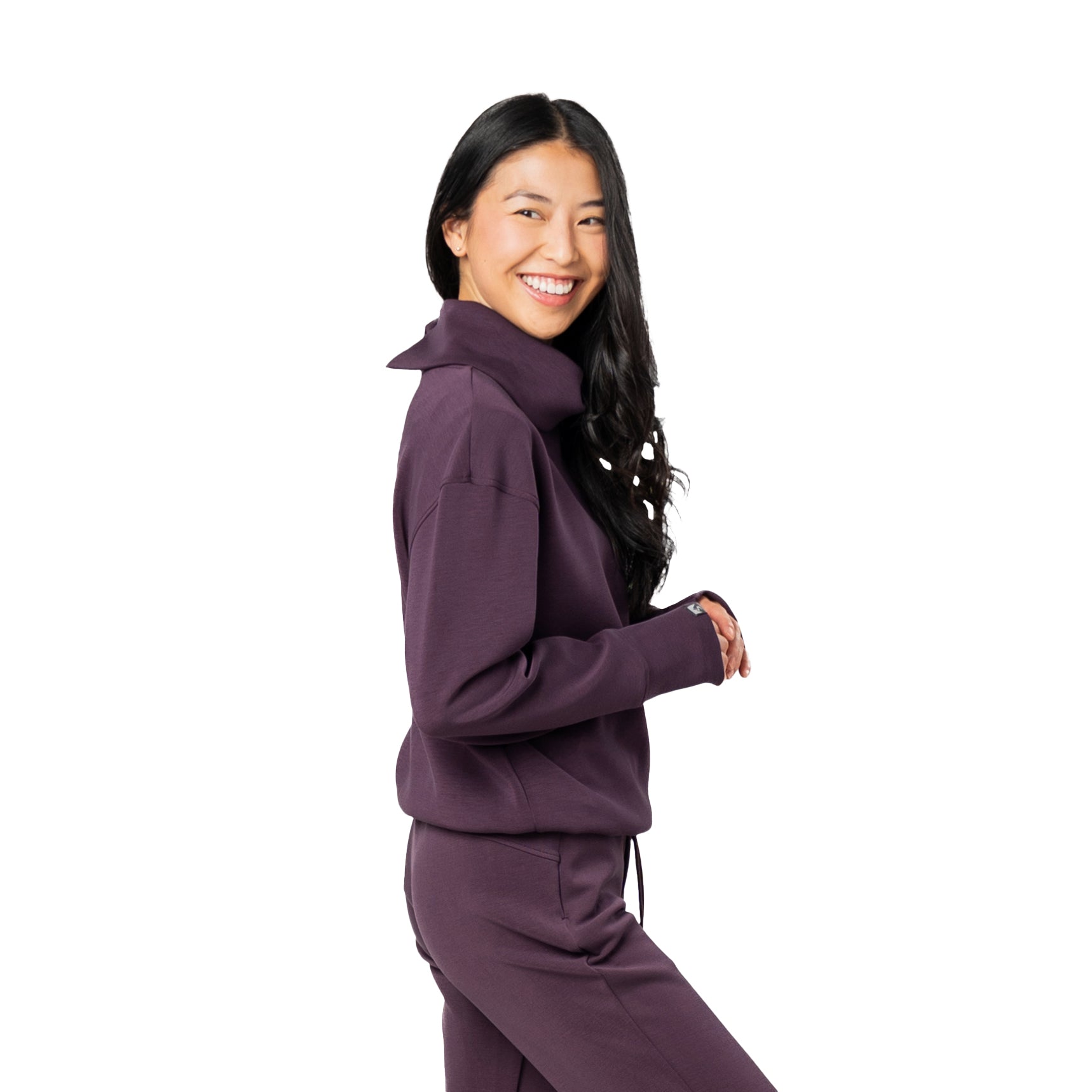 Deep Plum Purple
