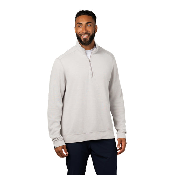 Men's Shoreliner Cotton/Bamboo Blend Quarter Zip