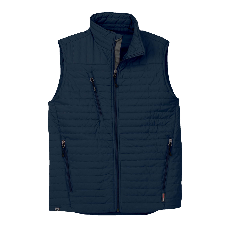 Men's Left Handed Zipper Pull - Front Runner 120 GSM Insulated Quilted Vest