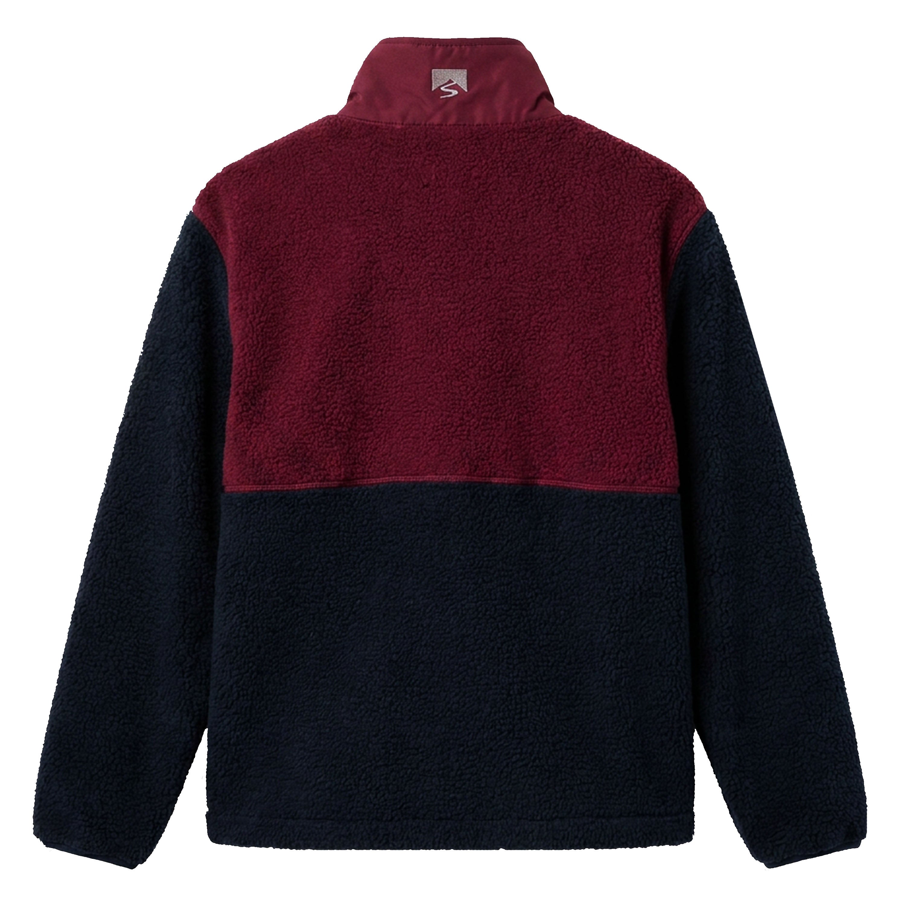 Navy Blue/Merlot Red