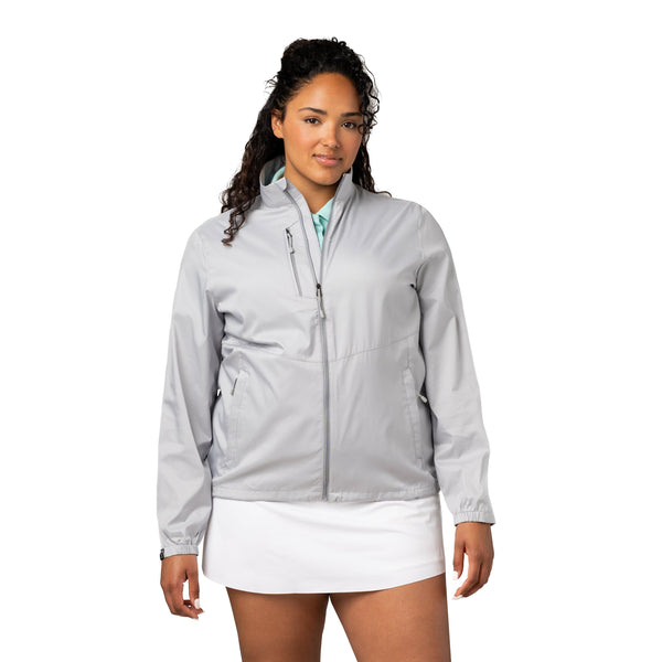 Women's Idealist Water-Resistant Full Zip Windbreaker