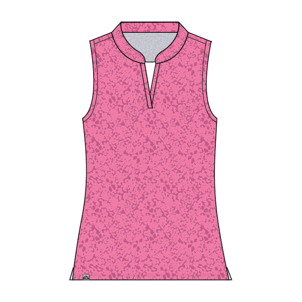 Women's Canopy Printed Sleeveless Polo - COMING SPRING 2027