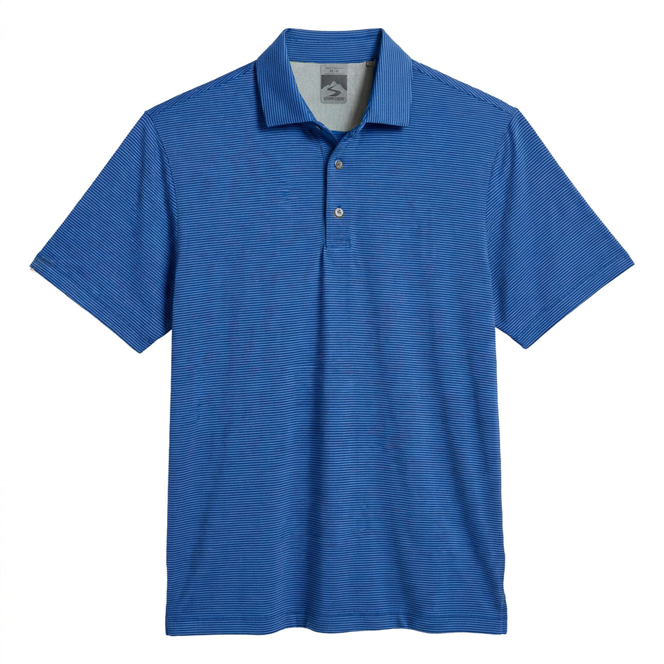 Men's ReLabel Optimist II Microstripe Short Sleeve Polo