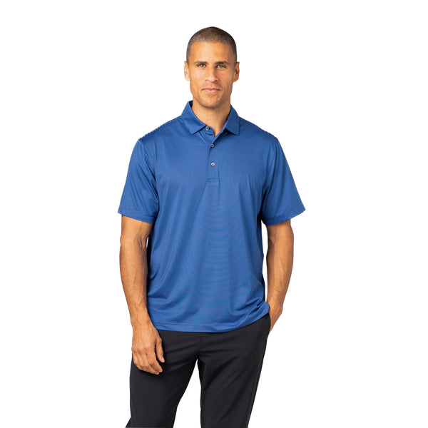 Men's ReLabel Optimist II Microstripe Short Sleeve Polo