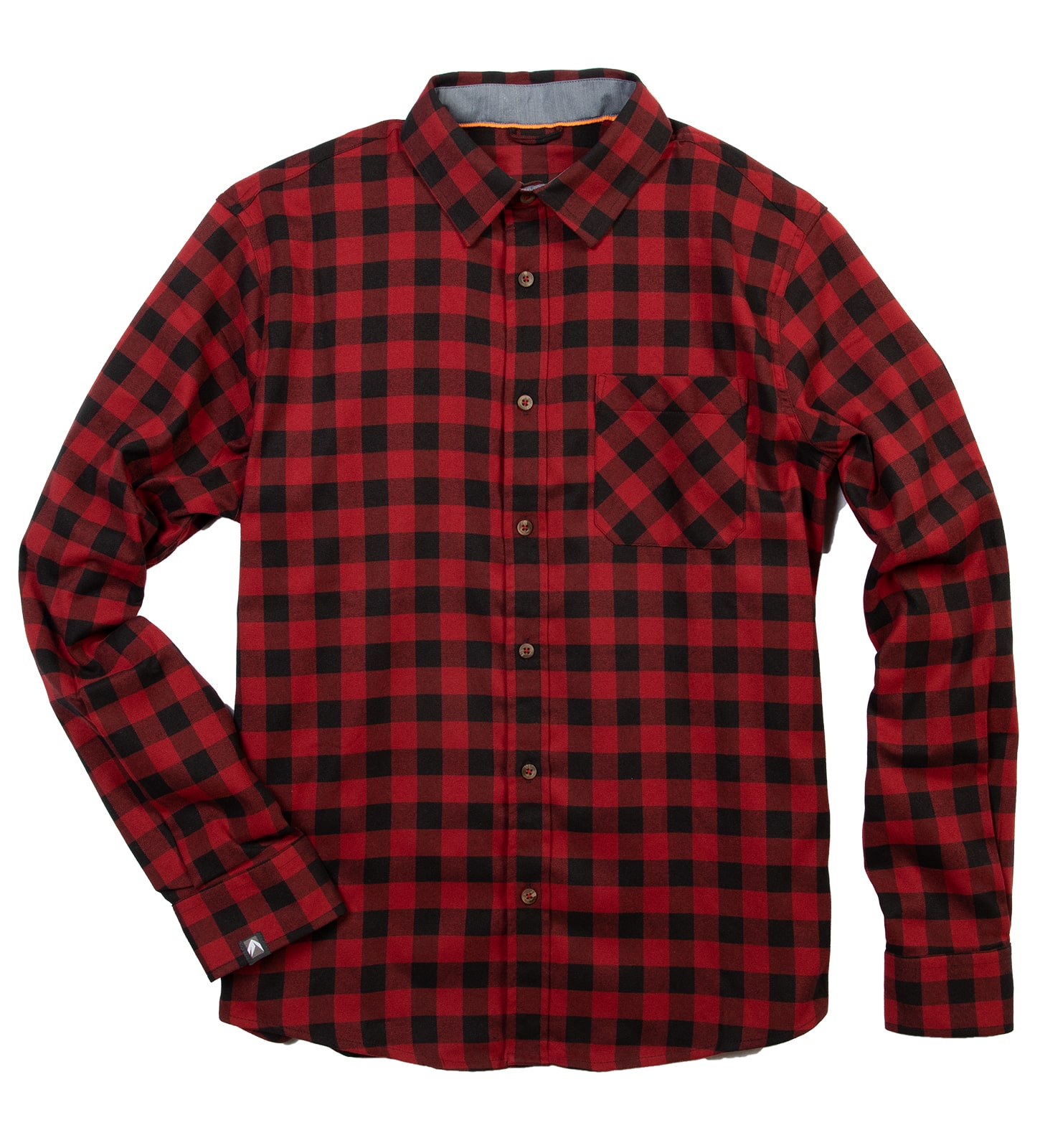 Men's Stretch Woven Flannel Shirt - Storm Creek // Retailer Site