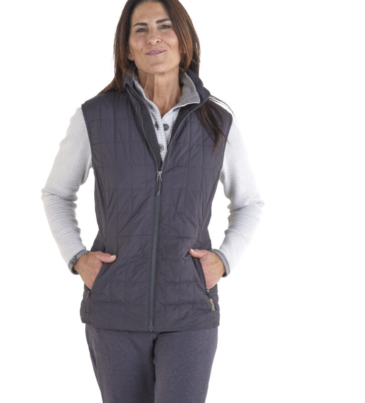 Women's Traveler Vest Matte Finish - Storm Creek // Retailer Site